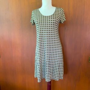 Salaam green and brown tunic/dress